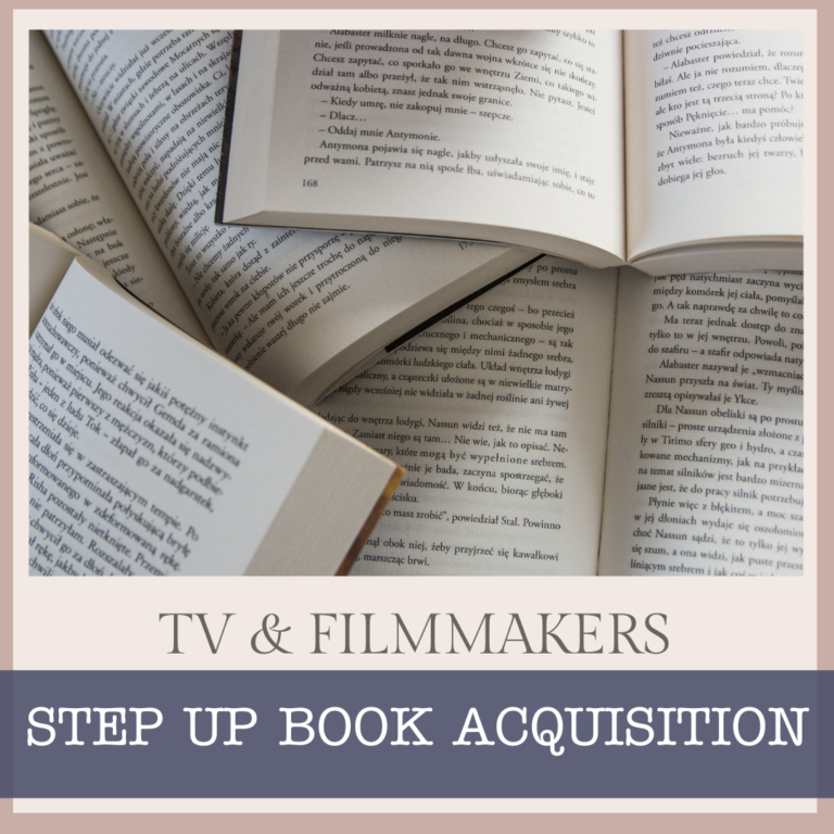 TV and Film Makers Step-Up Book Acquisition